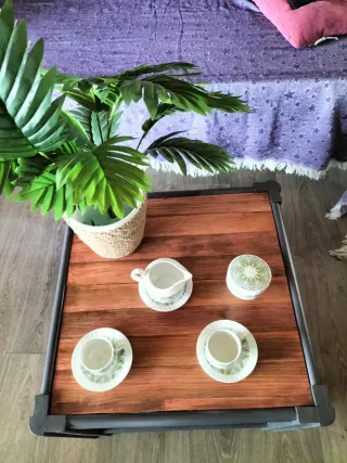 OFERTA!MESA CENTRO COMEDOR O SALITA MADERA RÚSTIC