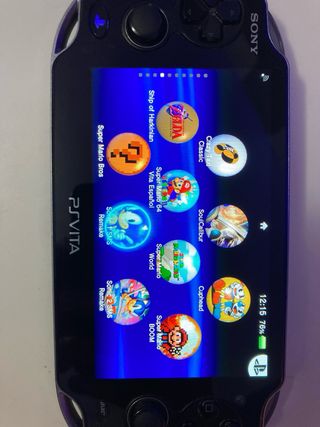 PS Vita OLED FAT Negra 256Gb