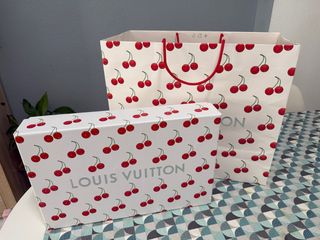 Cajas Louis Vuitton Cerezas 10€ cada caja
