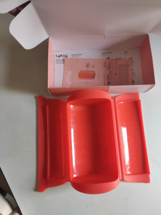 Lekue Recipiente Rojo