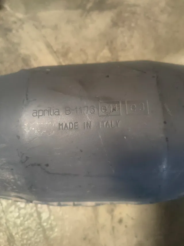 Tubo de escape Aprilia RS 125cc Made in Italy