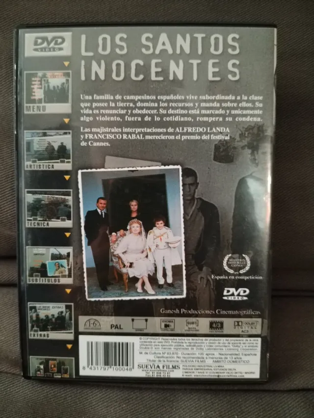 Los Santos Inocentes DVD