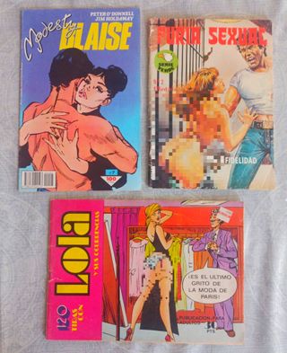 Lote 7 Comic Variados Víbora, Senda, Flopi etc