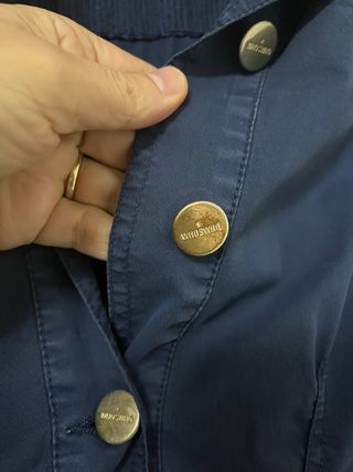 Cazadora Whos Who azul marino con lentejuelas