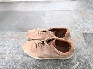Zapatillas Lacoste Beige/Marrón Talla 42