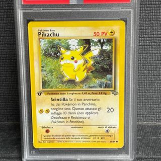 Pokemon Pikachu 1st Edition Jungle PSA 9 ITA