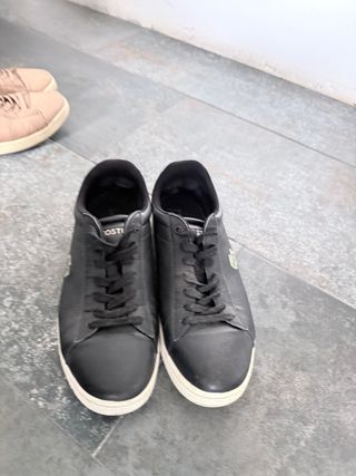 Zapatillas Lacoste Negras