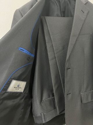 Traje Macson Gris Talla 50