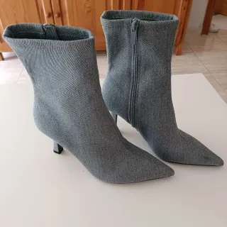 Botines vaqueros tacón t.39