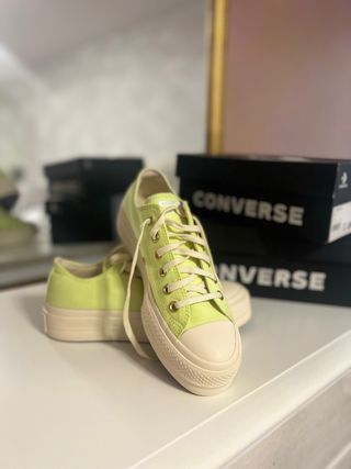 Converse Verdes Talla 38 Nuevas