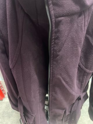 Casaco de inverno roxo