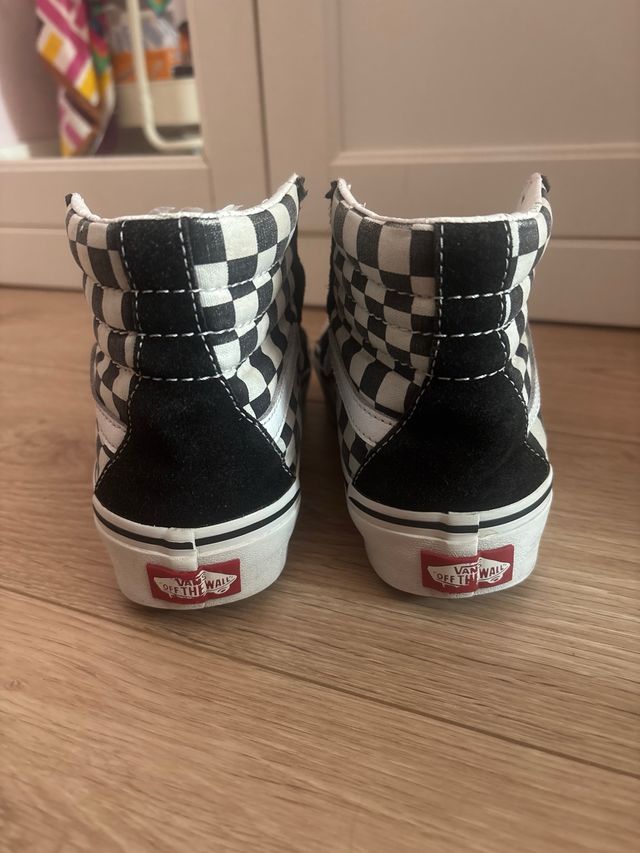 Playeras Vans SK8-Hi Checkerboard