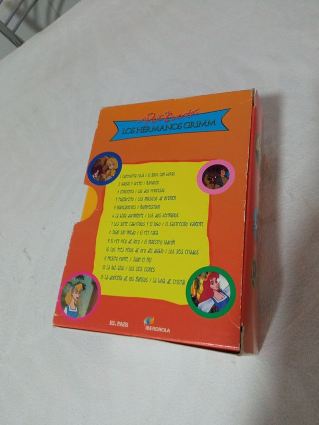 Cuentos infantiles en DVD