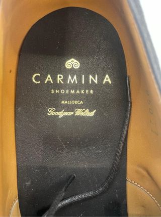 Zapatos Carmina Hombre Marrones Ante