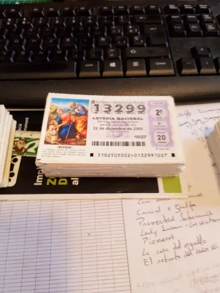 Lotería Nacional Décimos 1969-2025