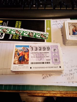 Lotería Nacional Décimos 1969-2025