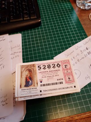 Lotería Nacional Décimos 1969-2025