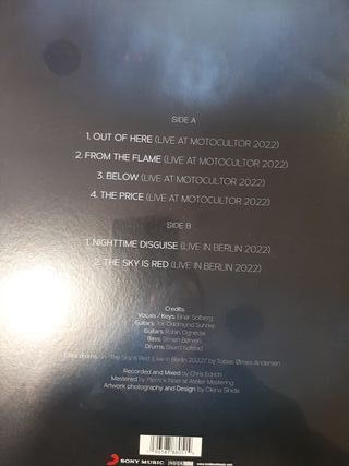 Vinilo Leprous Live 2022 Edición Limitada