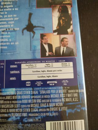 DVD Señalado por la Muerte (Marked for Death)