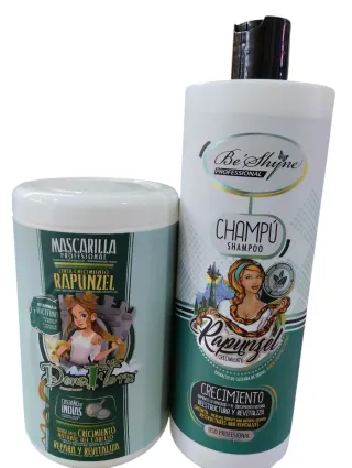 Shampoo y Mascarilla Rapunzel Be'Shyne