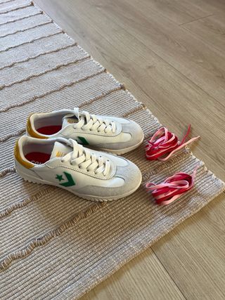 Converse Run Star Trainer Blancas/Verdes