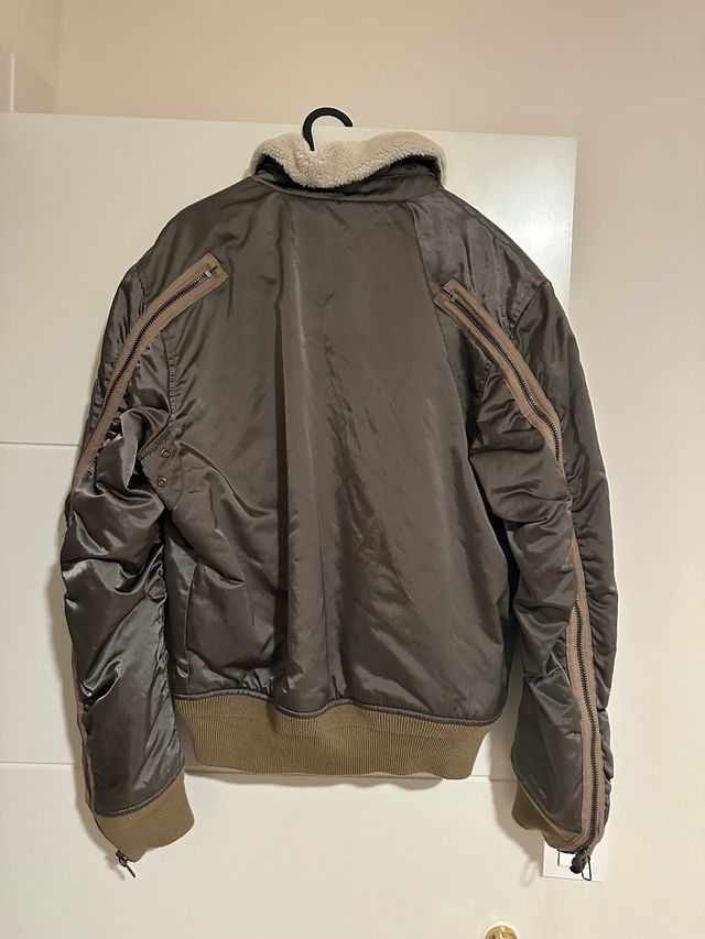 Chaqueta Diesel Verde Militar Hombre