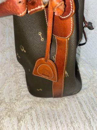 Bolso PETUSCO Marrón con Estampado