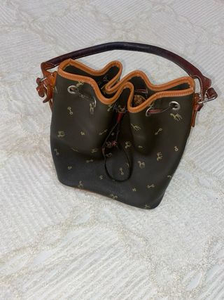 Bolso PETUSCO Marrón con Estampado