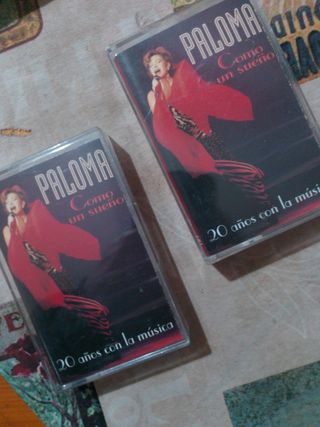 2 Cintas Cassette Paloma: Como un sueño