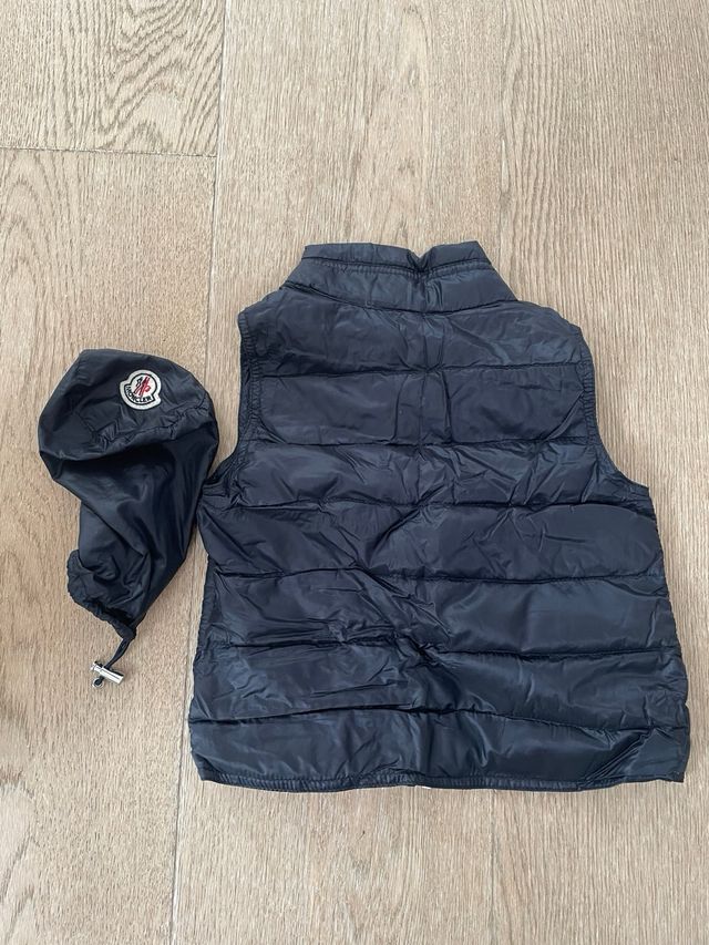 Gilet Moncler blu bambino 12-18 mesi