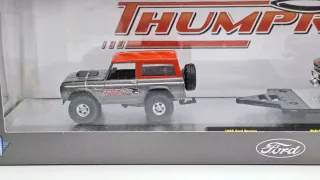 1966 Ford Bronco & Ford Mustang maqueta 1/64 M2