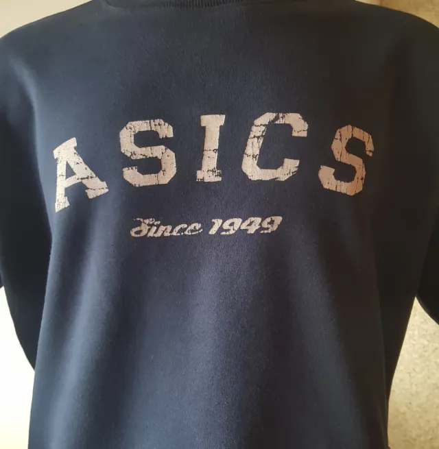 Sudadera Asics Talla L Azul