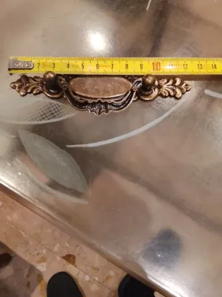 Tiradores vintage bronce