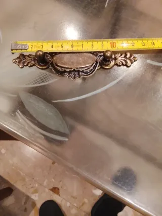 Tiradores vintage bronce