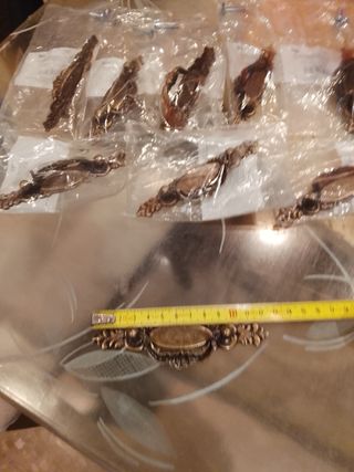 Tiradores vintage bronce