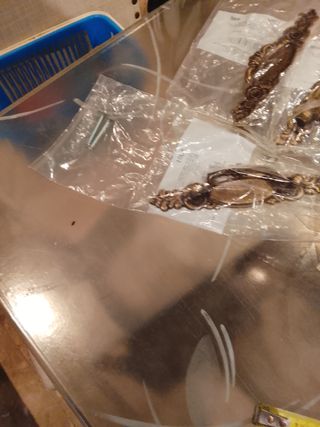 Tiradores vintage bronce