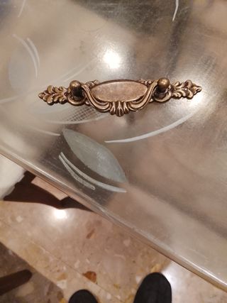 Tiradores vintage bronce