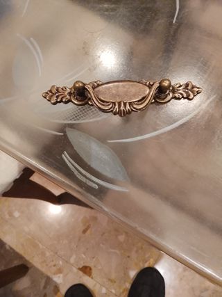 Tiradores vintage bronce