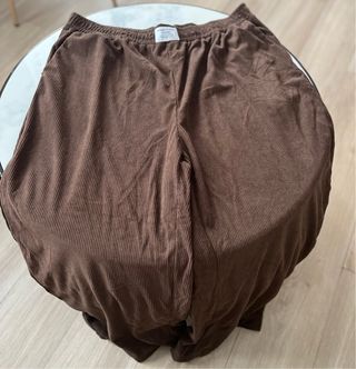 Pantalón pana marrón