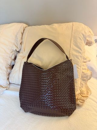 Bolso Bottega Veneta tejido marrón