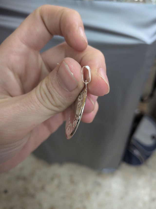 Medalla Virgen del Rocío Plata Color