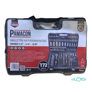 MALETIN HERRAMIENTAS 172 PCS PAMACON PM1669