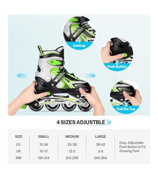 Patines en línea Gonex Talla 31-34