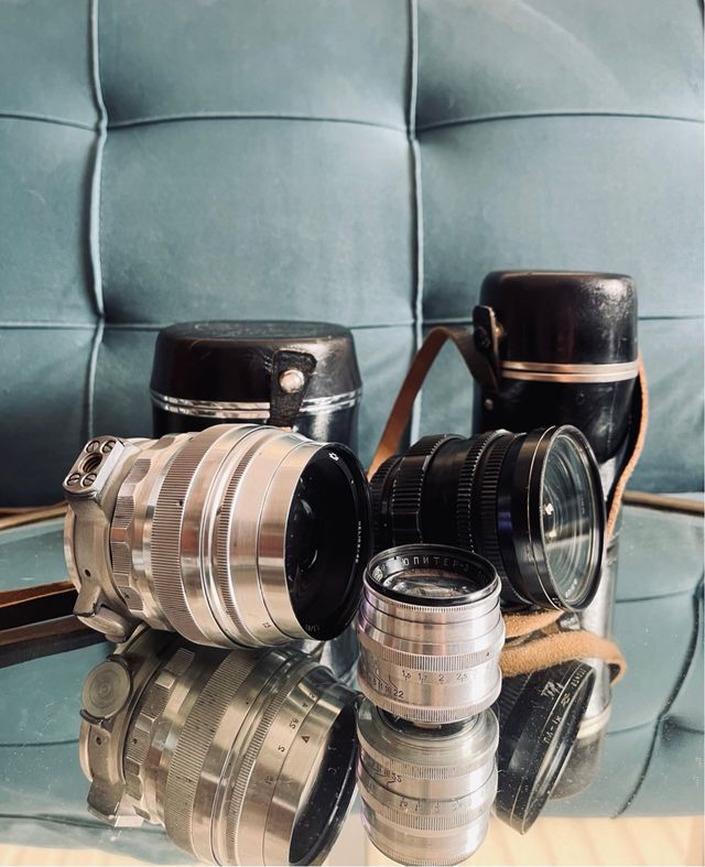 Lentes Helios-40, Jupiter-3, Mir-10A