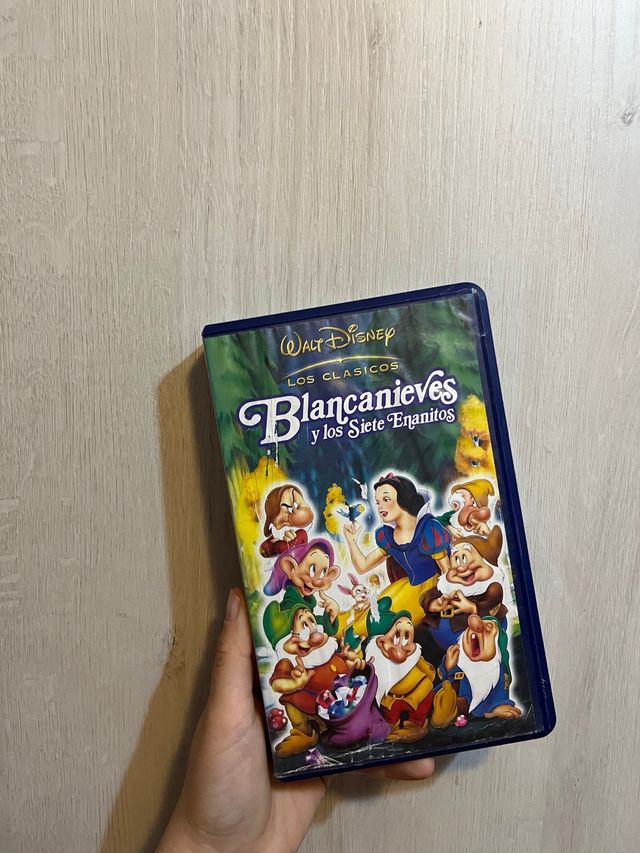 VHS Blancanieves y los Siete Enanitos Disney