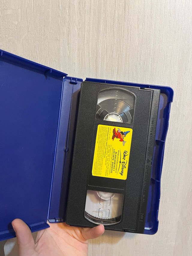 VHS Blancanieves y los Siete Enanitos Disney
