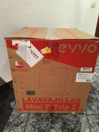 Lavavajillas Compacto EVVO Mini D Trip 2 (Blanco)