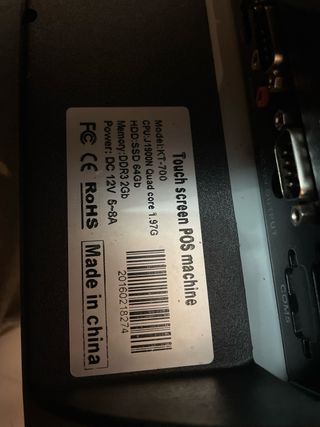 TPV Táctil para Comercios