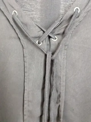 Blusa Salsa Negra con  escote en V