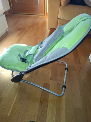 Hamaca para bebé color verde